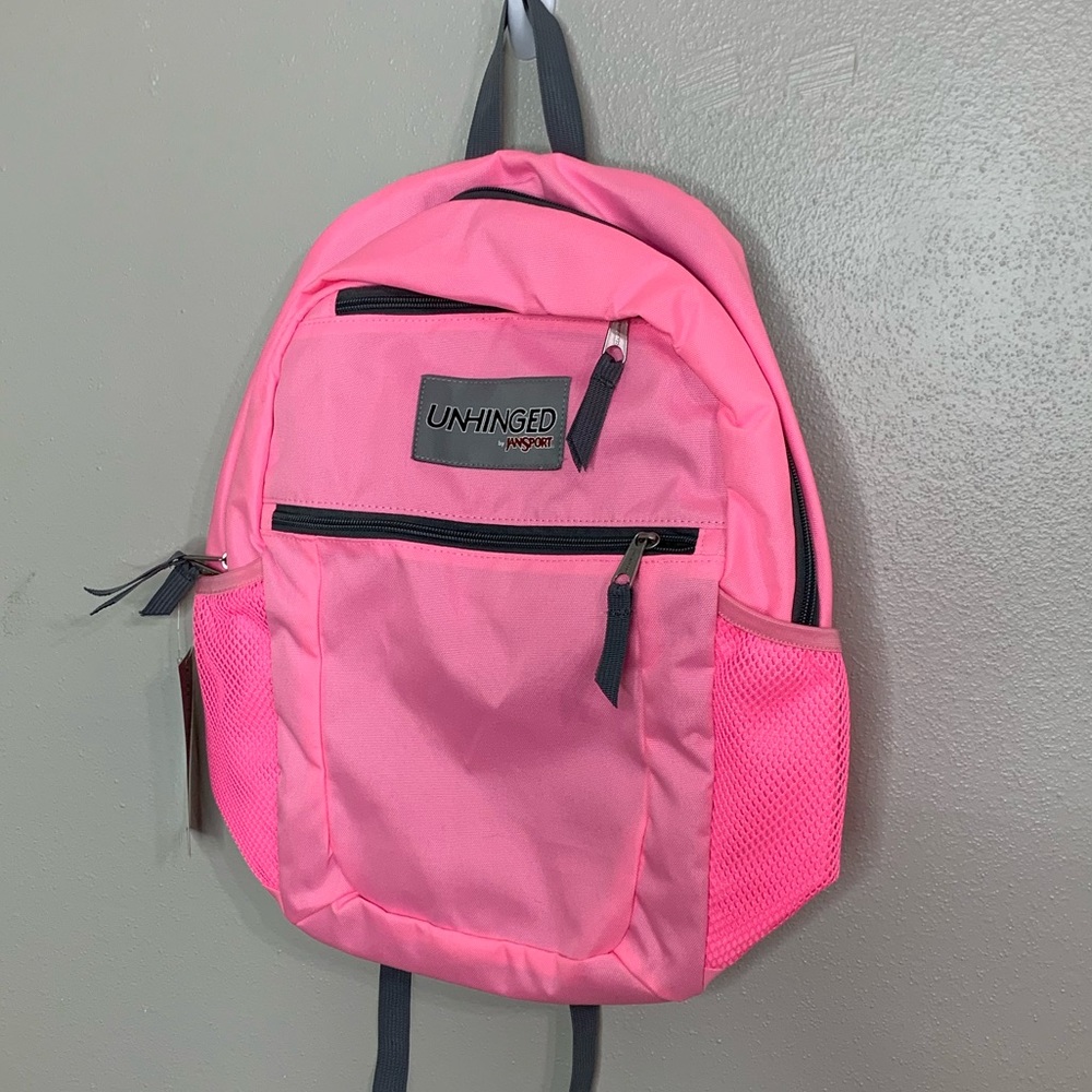 - NWT JANSPORT NEON PINK BACKPACK